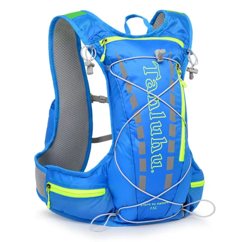 

Lightweight Running Hydration Vest Backpack Rucksack 15L Outdoor Cycling Hiking Climbing