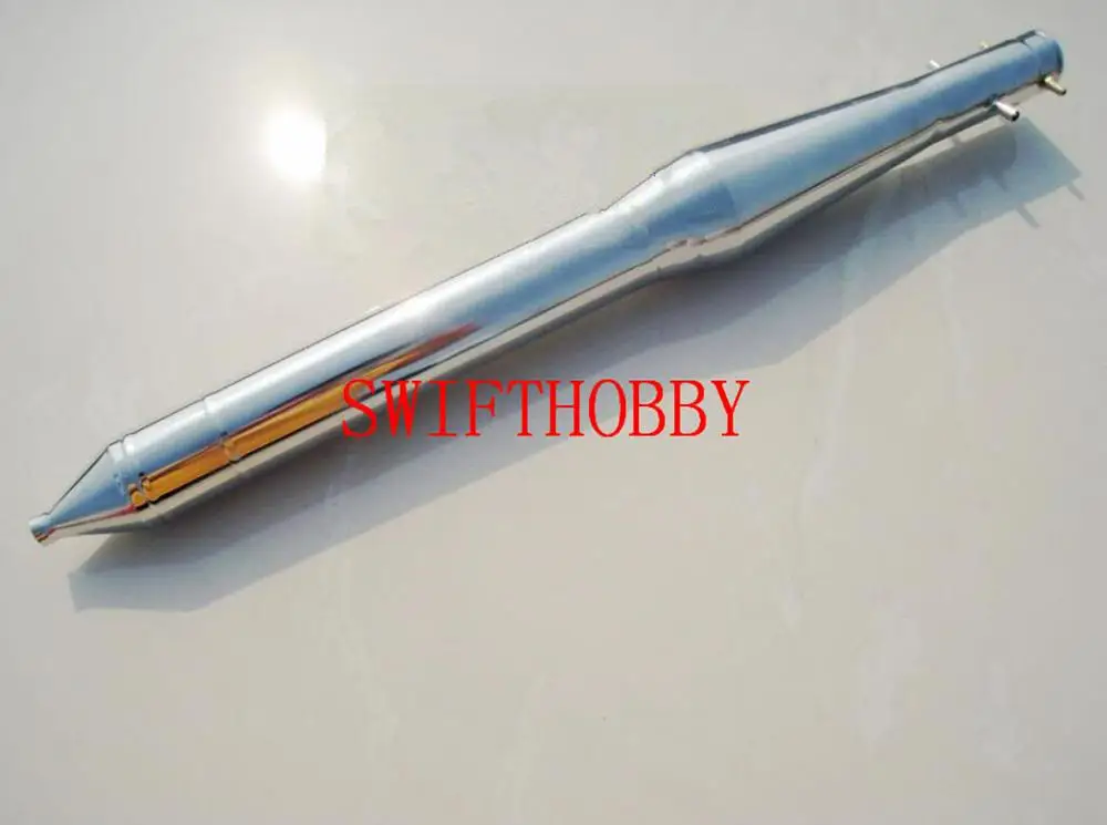 Stainless steel exhaust pipe Tuned Pipe for 26cc Zenoah RC Boat Engine