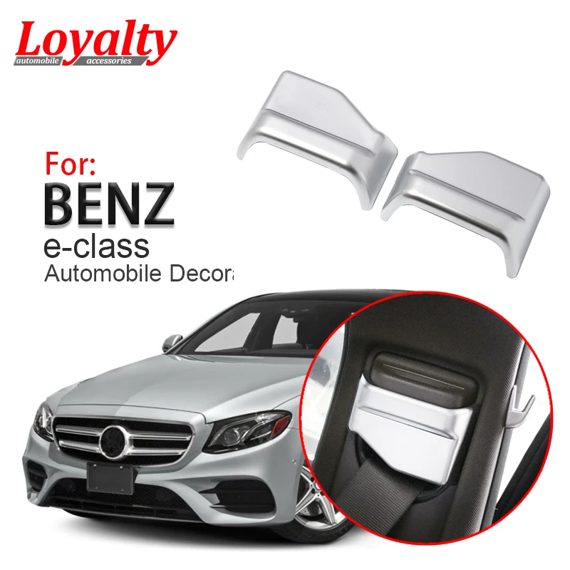 

Loyalty for Mercedes-Benz E Class 2016 2017 2018 Interior Pillar Seat Safety Belt Frame Cover Trim ABS Car Accessories