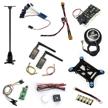 

10 in 1 PX4 PIX 2.4.8 32 Bit Flight Controller I2C Shock Absorb OSD PPM M8N GPS 915MHZ Telemetry Kit LED Module for DIY RC Drone