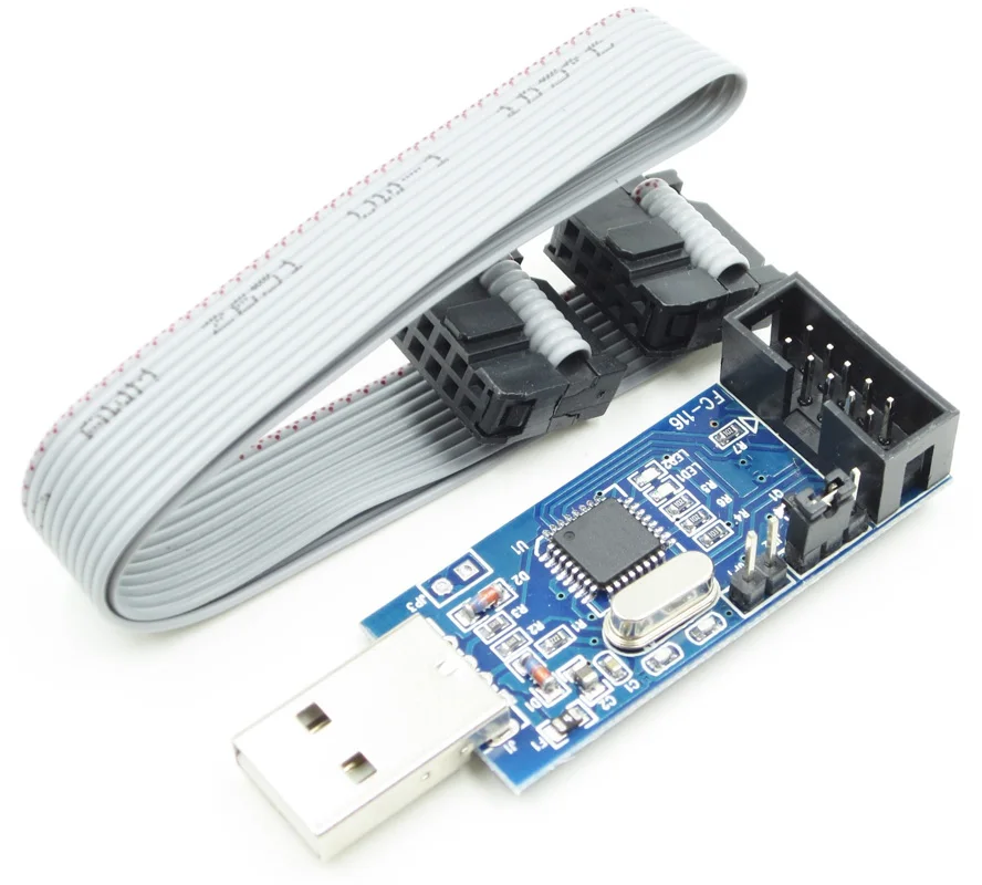 USB ISP USBASP Programmer for 51 AVR Programmer USB ATMEGA8 ATMEGA128 (4)