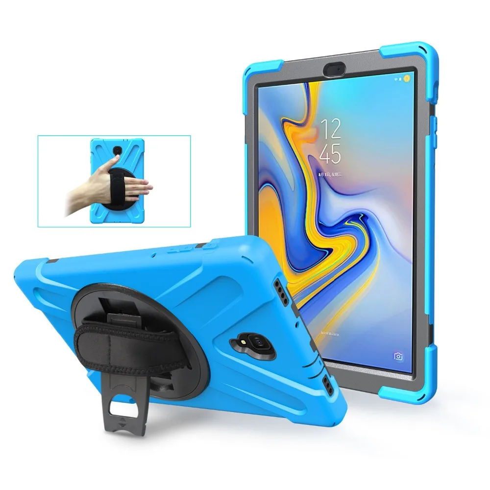 Heavy Duty Coque For Samsung Tab A A2 10.5 T590 T595 Case Shockproof Stand Silicon for Samsung Tab A 10.5 T590 T595 2018 Cover (10)