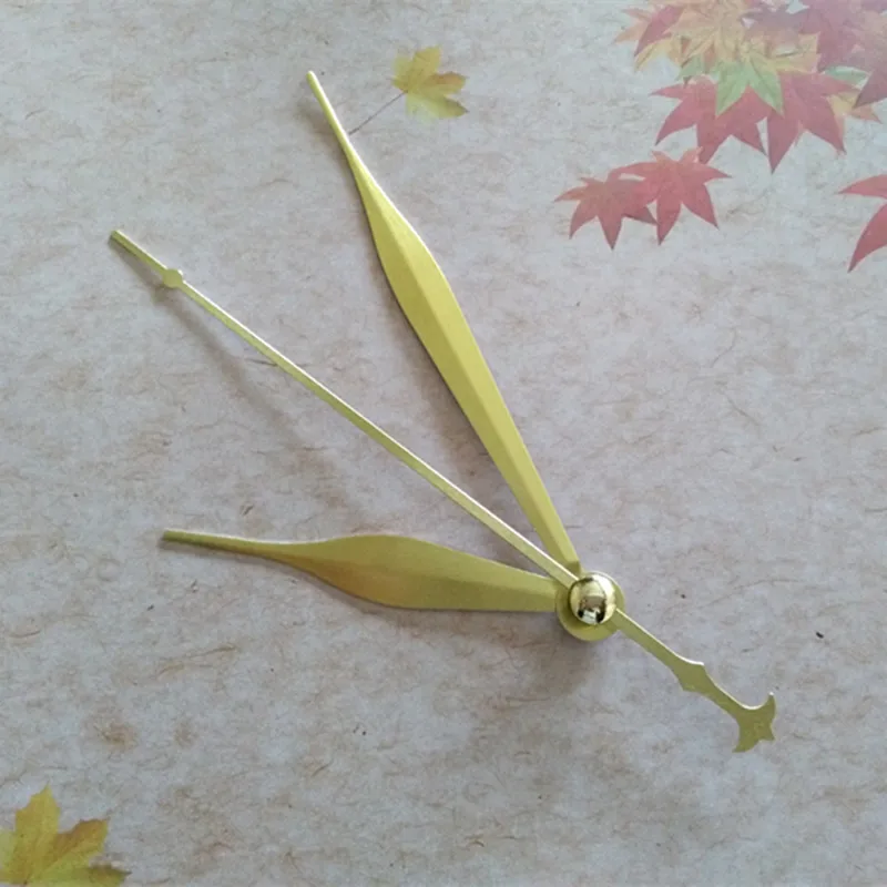 

Wholesale Metal Gold Quartz Clock Arms 50PCS DIY Clock Metal Hands