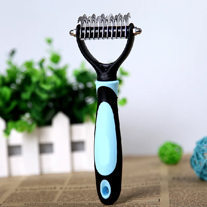 Dog Pet Grooming Deshedding Trimmer Tool Hair Thinning Comb Brush