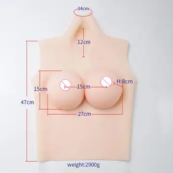 

D Cup Silicone Breast Forms Realistic Fake Boobs Tits Enhancer Crossdresser Drag Queen Shemale Transgender Crossdressing