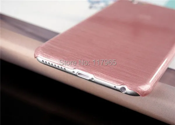 Роскошные Multicolors Ультра Тонкий ПК Матовый Трудный Случай Крышки Кожи Для iPhone 6 Plus
