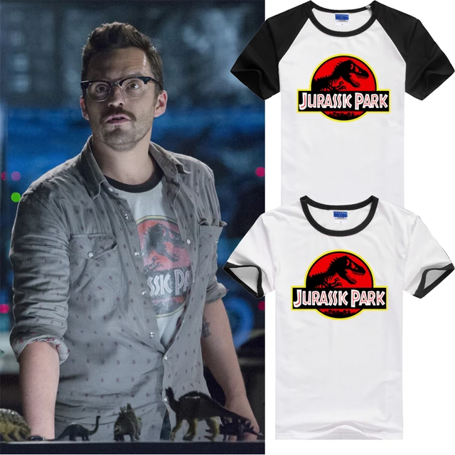 Mastery ekskrementer Reporter 2015 Movie T-shirt Jurassic Park World Man T Shirt Fashion Summer Cotton  Lycra Style Top Tees Shirts For Men - T-shirts - AliExpress