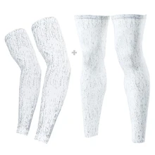 Светящиеся в ночное время велосипедные грелки дорожные горные быстросохнущие рукава для бега, Верховая рыбалка, гольф, светоотражающие гетры