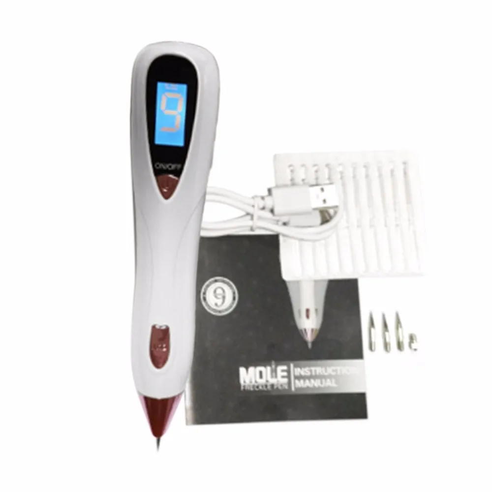 

LED Display 9 Level Laser Freckle Removal Skin Mole Removal Dark Spot Remover for Face Tattoo Removal Pen Salon Face Beauty