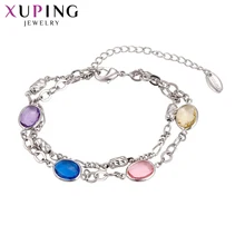 11.11 Deals Xuping Fashion Luxury Jewelry Bracelet With Environmental Copper for Women Thanksgiving Gift S60,