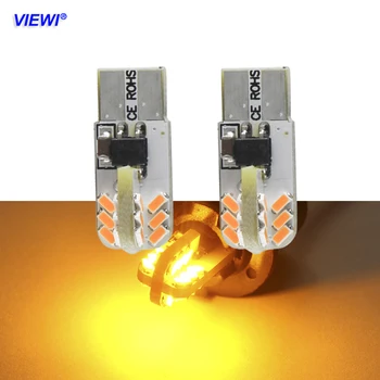 

Viewi 2X T10 W5W 194 Canbus led car Styling interior lights 2W Dc 12 volt Auto Tail Side Bulb Wedge Parking Dome Light lamp 12v