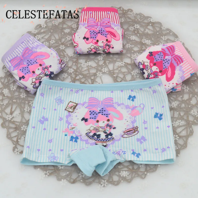 

girl underwear pants for girls child's underwear children's pants underpants calcinha infantil boxers shorts 4pcs/lot D2088-4P