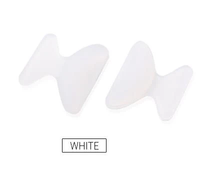 White 1.8mm 5 пар, противоскользящая силиконовая носовая фиксирующая накладка, Нескользящие очки, увеличивающая нос накладка для очков, солнцезащитные очки, аксессуары для очков - Цвет: White 1.8mm