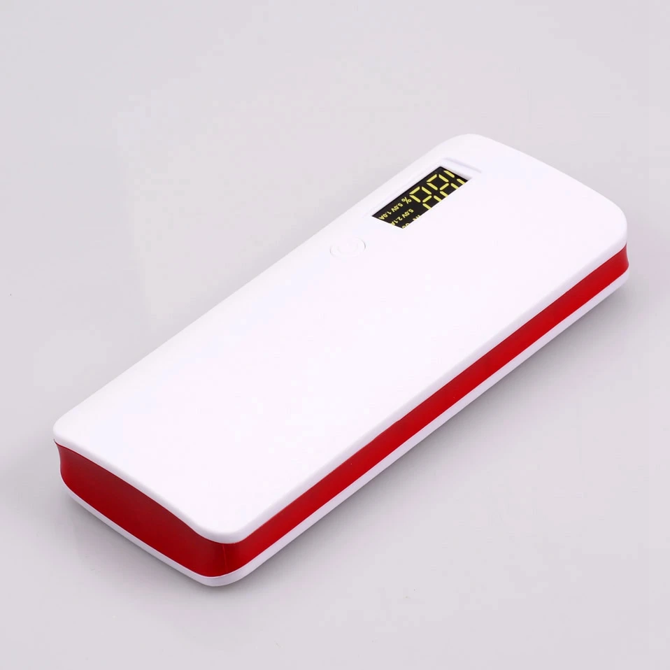 (No Battery) 1000mah 5x18650 Power Bank Case Dual USB Phone Charger PowerBank Shell LCD Display Box DIY Portable Bank Power (14)