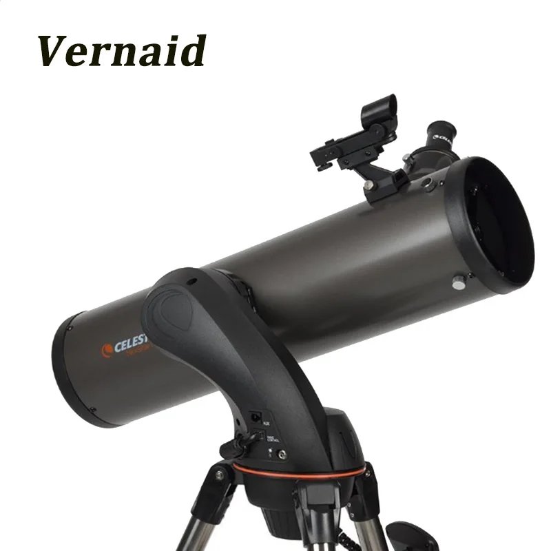 Компьютерный телескоп Celestron-NexStar 130SLT-Компактный и портативный-астрономический зеркальный оптический телескоп Newton