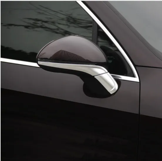 

Car Styling 2pcs For Porsche Cayenne 2015-17 Rearview Mirror Trim Strips Auto Body Exterior Decoration Cover Trim