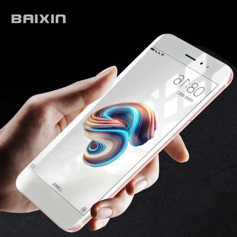 

baixin Tempered Glass For Xiaomi Redmi Note 4X 32gb Screen Protector Full cover Protector for Redmi Note 4X pro 64gb glass Film