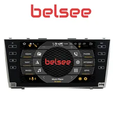 Belsee 9″ IPS screen Octa Core PX5 4GB Android 8.0 Head Unit Stereo Radio Multimedia GPS Navigation for Toyota Camry 2008 2009