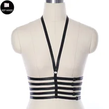 Пикантные черные сапоги Женская портупея одежда в стиле рейв Бандаж Бюстгальтер полюс Подвязки для танцев белье Бандаж Бюстгальтер готическое нижнее белье