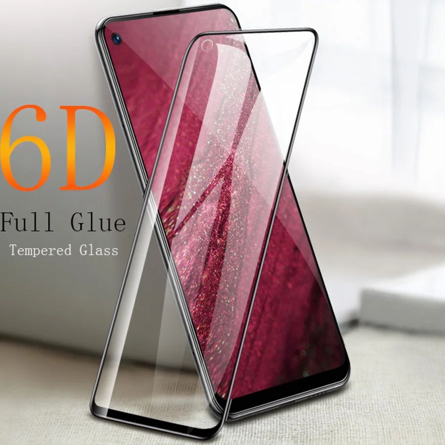 

6D Full Glue Cover Premium Tempered Glass For Huawei Honor View 20 9H Protective film Screen Protector For Huawei P Smart 2019
