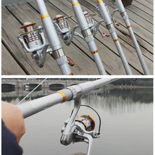 Рыболовная катушка с бесплатной рыболовной Line3000-7000 seires 12 bears technology металлическая передняя тянущаяся спиннинговая рыболовная спиннинговая катушка Pesca