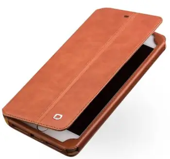 

QIALINO leather case for iPhone 7 with business card holder Slim flip case as premium accessory wallet for iPhone 7 4.7 inch