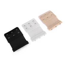 3 шт. эластичный бюстгальтер с 3 ушками(черный, телесный, белый