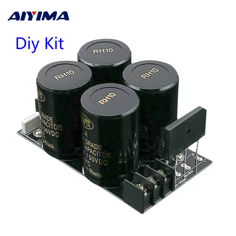 AIYIMA 35A Rectifier filter Board 10000uf/50V AC to DC Audio Amplifier Supply Power Board Diy Kits For 3886 7293 Amplifier DIY AIYIMA 35A Rectifier filter Board 10000uf/50V AC to DC Audio Amplifier Supply Power Board Diy Kits For 3886 7293 Amplifier DIY