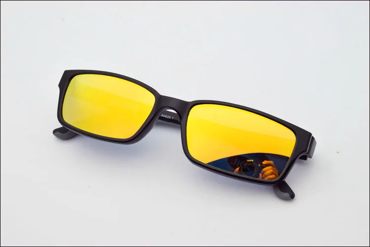 Ультра-светильник, вольфрам, титан, оправа для очков, 3D магнит, зажим, солнцезащитные очки, близорукость, функциональные очки, поляризационные, JKK 79