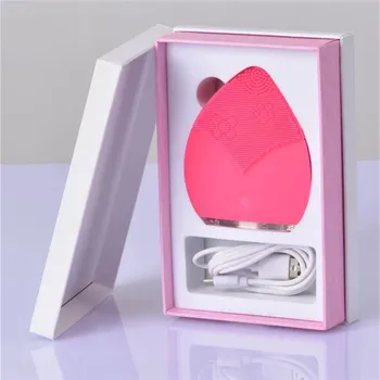 

Mini Electric Facial Massage Brush Cleaner Silicone Waterproof Instrument Facial Spa Massager Beauty Tool Device
