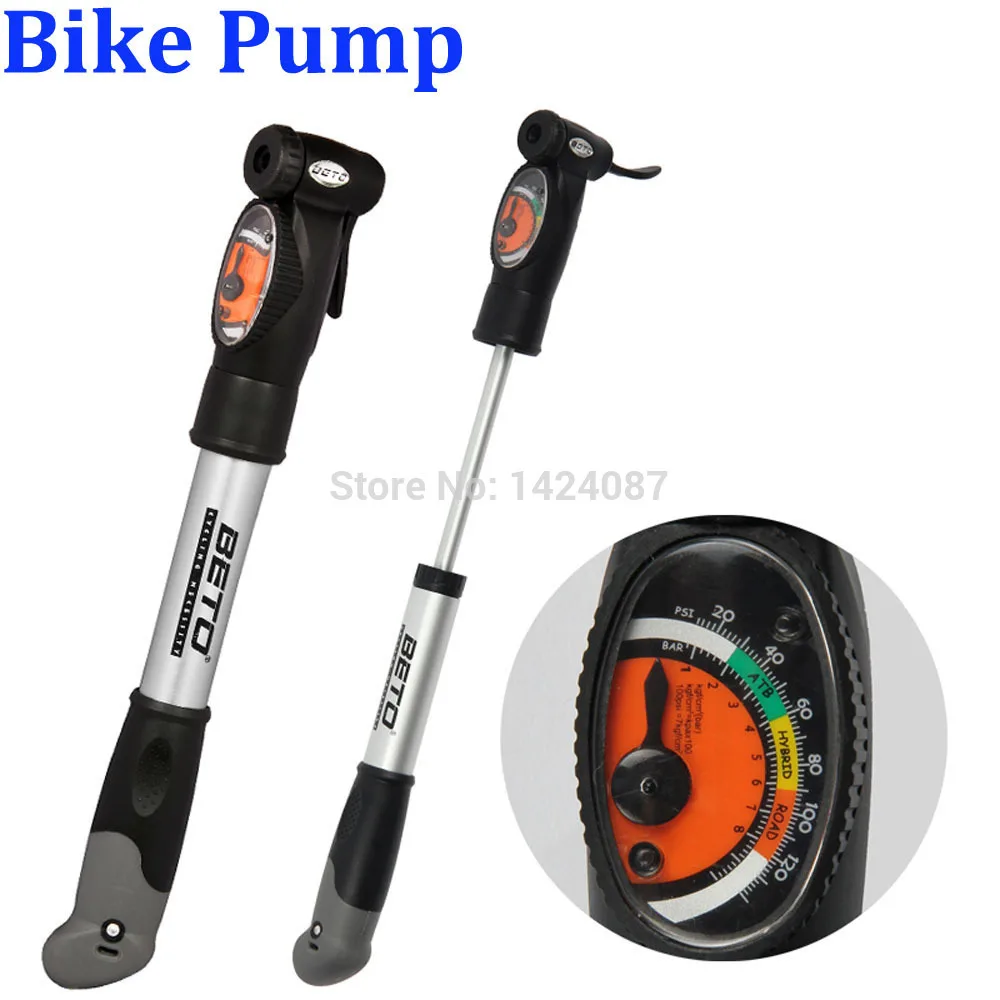 portable air pump for bike tires