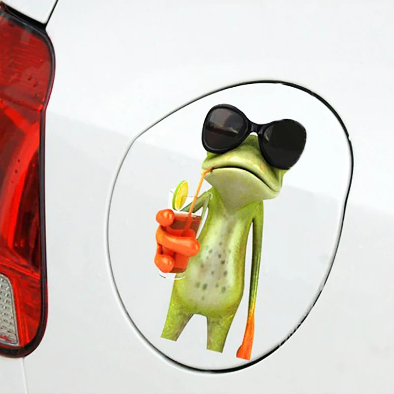 Стикер s на зеркало автомобиля наклейки и 3D Frogs автомобильный бак окно забавные в
