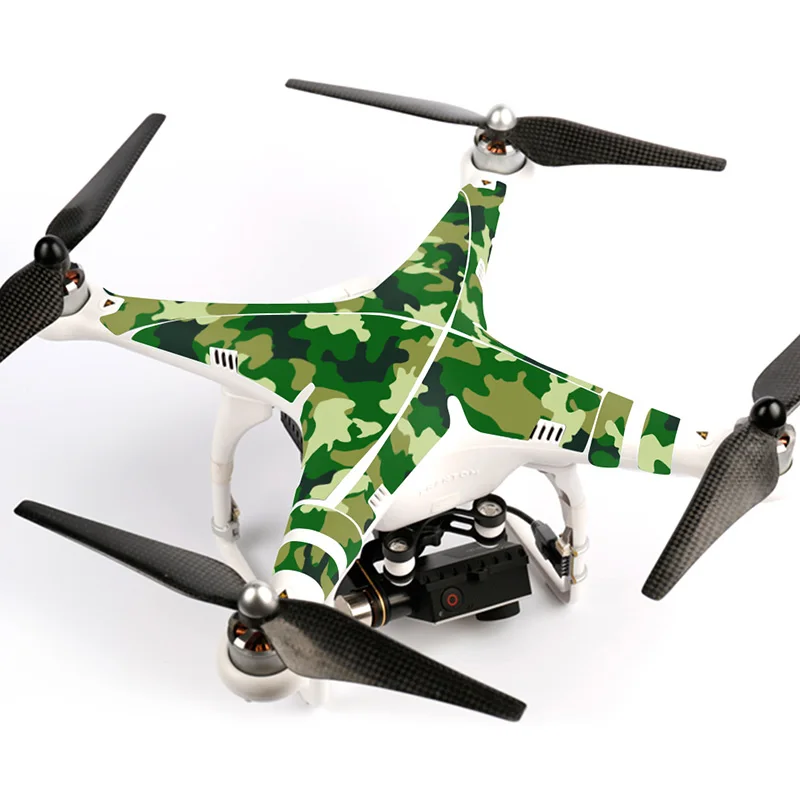 Кожи Стикеры наклейка для DJI Phantom 2 винил Водонепроницаемый Средства ухода за кожей Обёрточная бумага - Цвет: TN-DJ2-0010