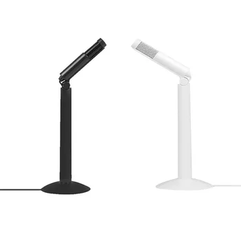 

Wired Stand Mini Condenser Microphone 3.5mm Anchor Game Mic for Computer PC Notebook 8899