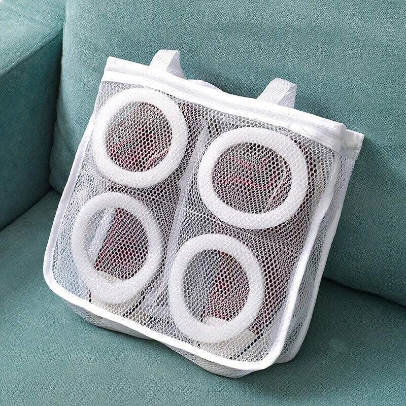 

1pc Machine Washing Hanging Laundry Bag Sneaker Tennis Shoes Boot Cleaner Organizer Protection Net Package Home Organization