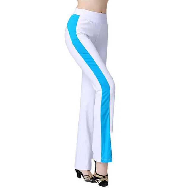 White Dance Pant Women Belly Dance Trousers Woman Belly Dancing Pant