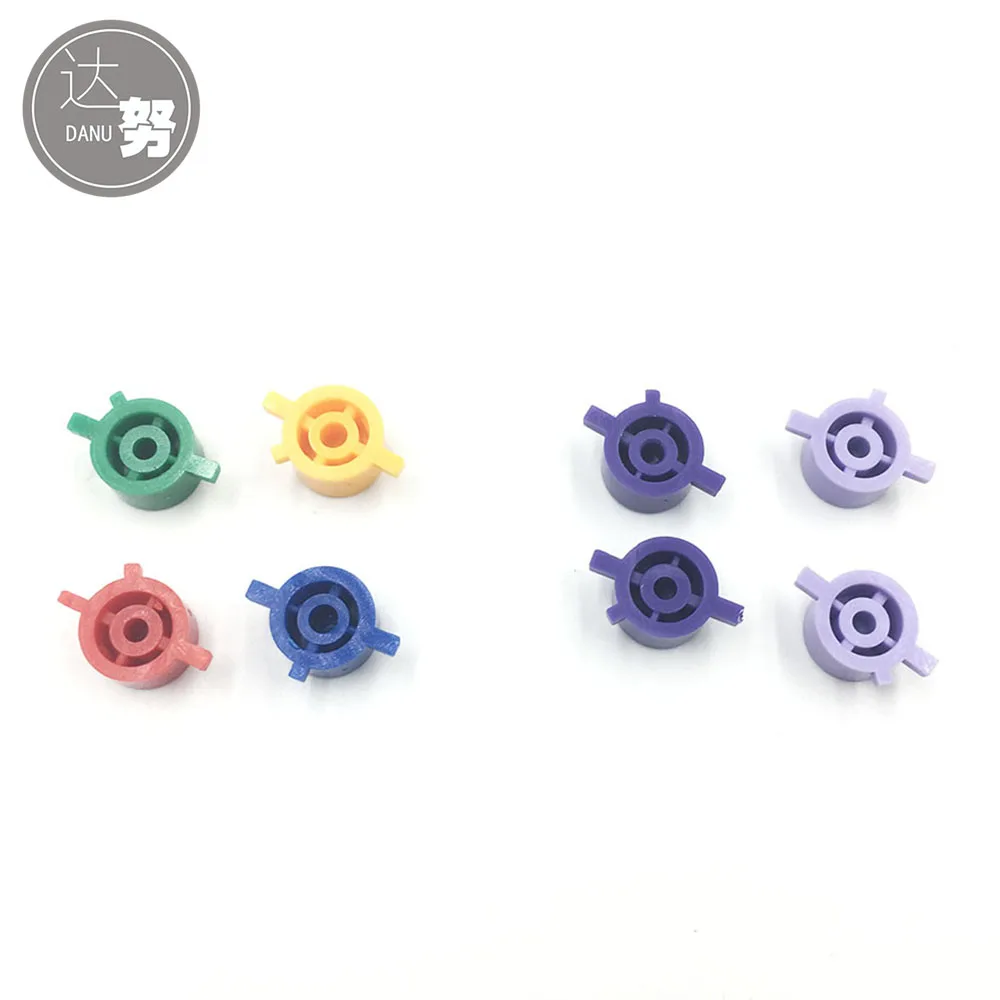 

50sets Replacement For SNES Super NES Plastic Buttons ABXY For Nintendo Super Famicom Controller