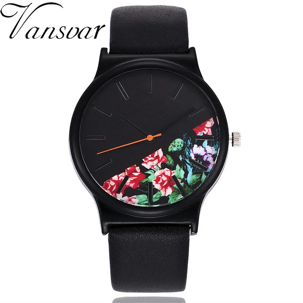 Susenstone женские часы люксовый бренд Дата с силиконовым ремешком с цветочным принтом женские наручные часы Relogio Feminino Luxo F - Цвет: Слоновая кость