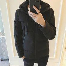 Inverno 2017 Long Pocket Zipper Winter Tide Male Sobretudo Cotton-padded Clothes Loose Coat Casaco Jaqueta New Masculino Parka