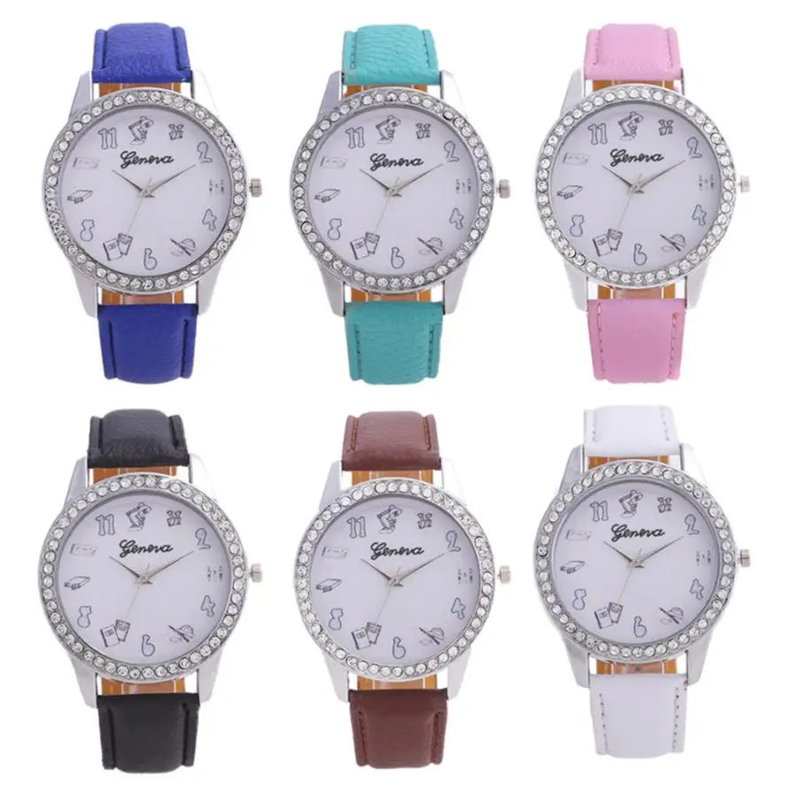 

Watch Ladies Lover Gold 2018 New Arrival Fashion Lvpai Women's Casual Quartz Leather Band Quartz Clock Relogio Feminino 30Y