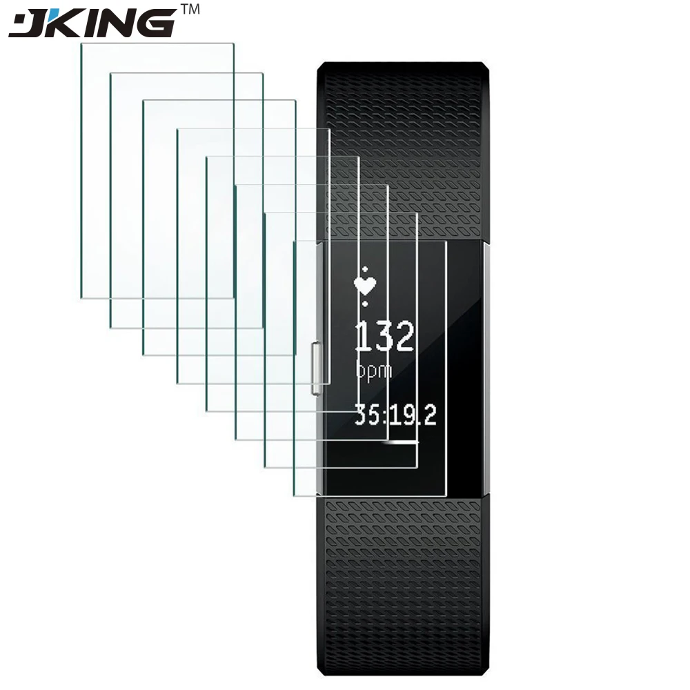 10pcs Premium Screen Protector Film For Fitbit Charge 2 Full Smartwatch