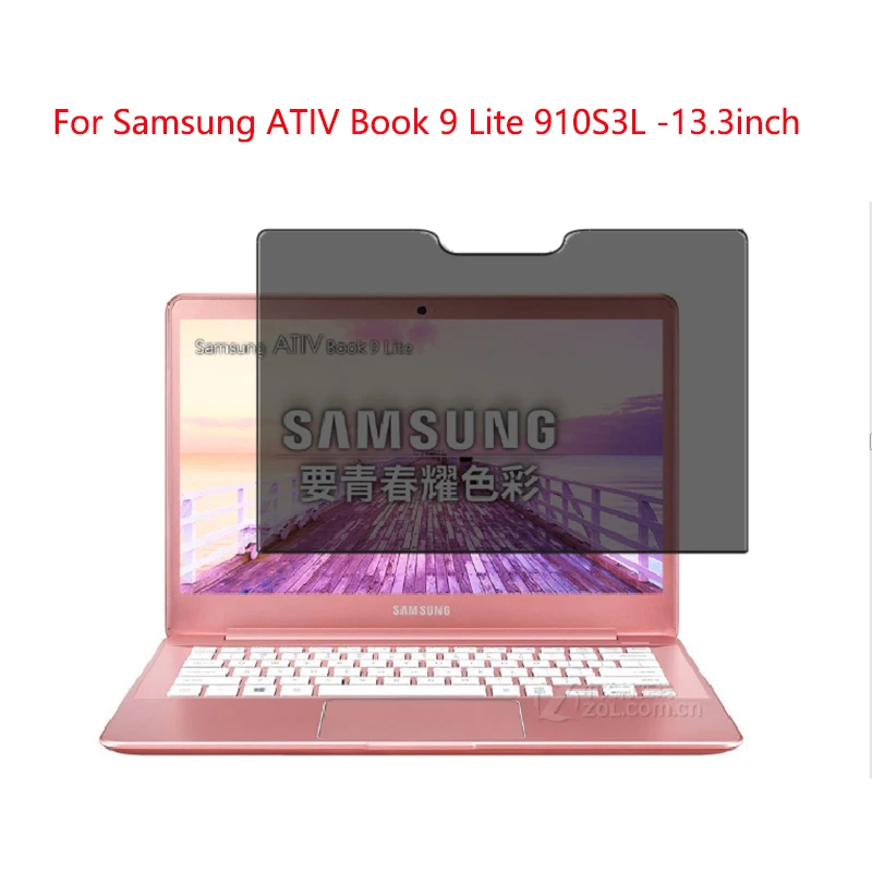 

For Samsung ATIV Book 9 Lite 910S3L -13.3inch Privacy Screen Protector Privacy Anti-Blu-ray effective protection of vision