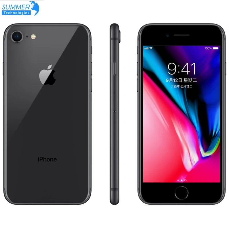 Apple iPhone 8 2 Гб 64 ГБ ИСПОЛЬЗУЕТСЯ смартфон Оригинальный разблокированный LTE