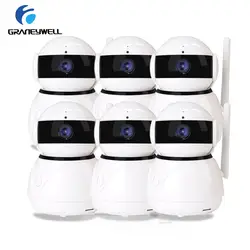 6 шт. Graneywell IP Камера 1080 P Смарт Wi-Fi Камера ИК Ночное видение охранных Камера Видеоняни и радионяни видеонаблюдения кемпинг