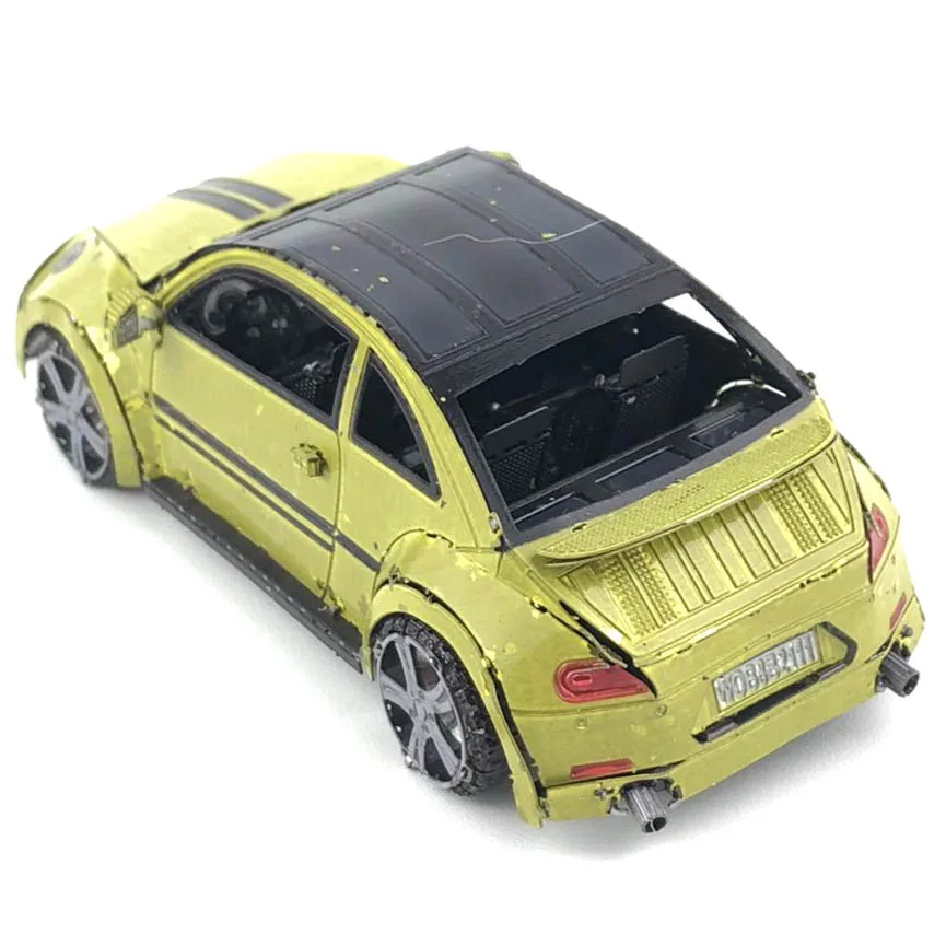 Modelo para Crianças Mini Metal Quebra-cabeças Adultas Brinquedos Educativos Interativos Jigsaw Colored Beetle Collectional Interesse Formação 3d 10 High Quality Brinquedos e hobbies