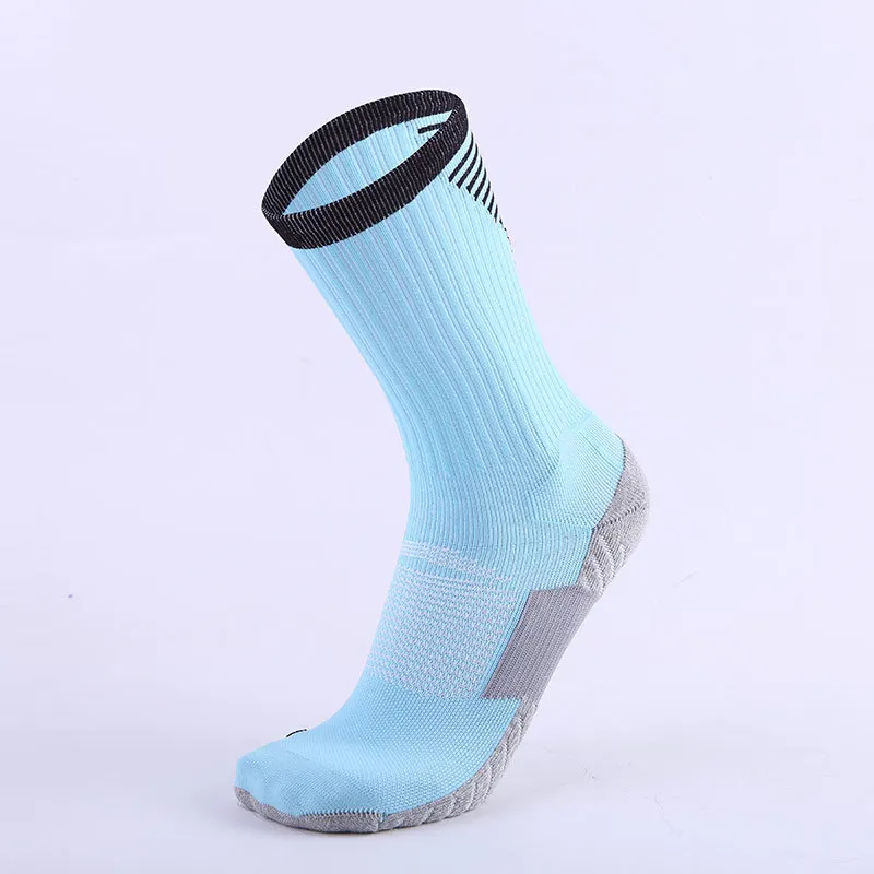 Мужские компрессионные кроссовые носки для мотокросса, баскетбольные спортивные носки для мотокросса, противоскользящие скейтборды, внедорожные футбольные носки для велосипеда - Цвет: 20Q