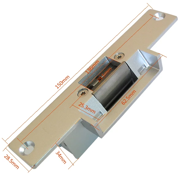 

Brand New Electric Door Strike Lock For Access Control System Doorphone Intercom Use NC Mode (Fail Safe) In Stock Free Shipping