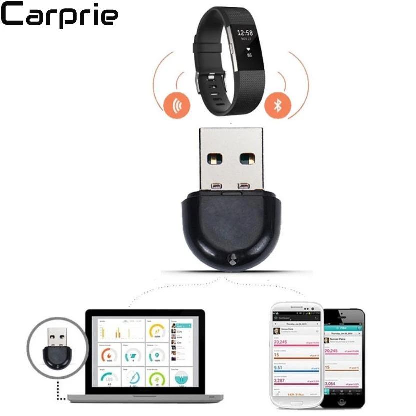 

Best Price Bluetooth USB Dongle Sync Computer For Fitbit Charge 2 top quality drop shipping apr17