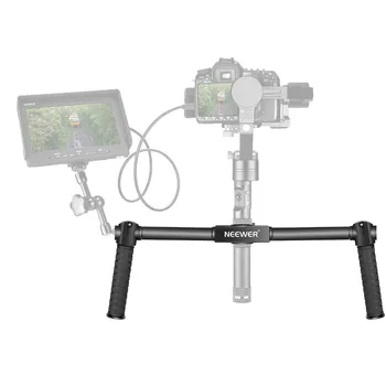 

Neewer Dual Handheld Grip for Neewer Crane/Crane M/Zhiyun/Crane M 3-Axis Stabilizer 1.5 feet/46.5 cm Camera Gimbal