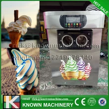 The CE certified 304 stainless steel food grade 220/110 V 50/60 HZ taylor/rainbow soft ice cream machine Malaysia on hot sale